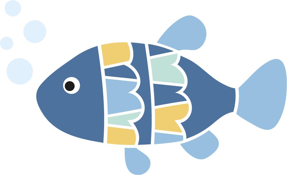 Kinderarzt Ordination Leuchtturm Seestadt Illustration Fisch
